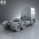 Mercedes-Benz Axor Tractor Truck 2011 3d model