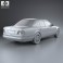 Mercedes-Benz E-class sedan 1993 3d model