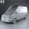 Mercedes-Benz Sprinter Passenger Van 2013 3d model
