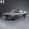 Mercury Montego Coupe 1970 3d model