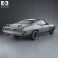 Mercury Montego Coupe 1970 3d model