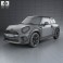 Mini Cooper convertible 2014 3d model