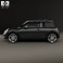 Mini Cooper convertible 2014 3d model