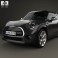 Mini Cooper convertible 2014 3d model