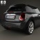 Mini Cooper convertible 2014 3d model