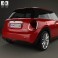 Mini Cooper hardtop 2014 3d model
