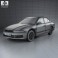 Mitsubishi Galant sedan 1996 3d model