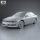 Mitsubishi Galant sedan 1996 3d model