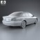 Mitsubishi Galant sedan 1996 3d model