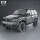 Mitsubishi Pajero TR4 2012 3d model