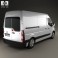 Nissan NV400 Panel Van 2010 3d model