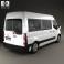 Nissan NV400 Passenger Van 2010 3d model