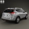Nissan Rogue 2014 3d model