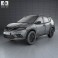 Nissan Rogue 2014 3d model