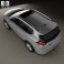 Nissan Rogue 2014 3d model