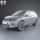 Nissan Rogue 2014 3d model