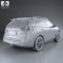 Nissan Rogue 2014 3d model