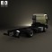 Renault D 14 Chassis Truck 2013 3d model