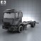 Renault D 14 Chassis Truck 2013 3d model