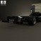 Renault D 14 Chassis Truck 2013 3d model