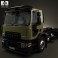Renault D Wide Chassis Truck 2013 3d model