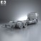 Renault D Wide Chassis Truck 2013 3d model