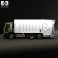 Renault D Wide Rolloffcon Garbage Truck 2013 3d model