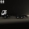 Renault Kerax Chassis Truck 1997 3d model