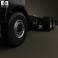 Renault Kerax Chassis Truck 1997 3d model