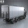 Renault Premium Distribution Hybrys Box Truck 2011 3d model