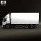 Renault Premium Distribution Hybrys Box Truck 2011 3d model