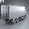 Renault Premium Distribution Hybrys Box Truck 2011 3d model