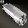 Renault Premium Distribution Hybrys Garbage Truck 2011 3d model