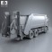 Renault Premium Distribution Hybrys Garbage Truck 2011 3d model