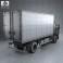 Renault Premium Distribution Refrigerator Truck 2011 3d model