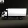 Renault Premium Distribution Refrigerator Truck 2011 3d model
