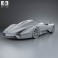 SSC Tuatara 2011 3d model