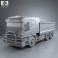 Scania R 420 Tipper Truck 2004 3d model
