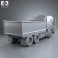 Scania R 420 Tipper Truck 2004 3d model