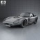 Shelby Cobra Daytona 1964 3d model