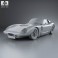 Shelby Cobra Daytona 1964 3d model