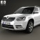 Skoda Yeti 2014 3d model