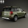 Skoda Yeti Outdoor 2014 3d model