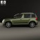Skoda Yeti Outdoor 2014 3d model