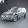 Skoda Yeti Outdoor 2014 3d model