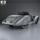 Squire Corsica Roadster 1936 3d model
