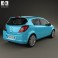 Vauxhall Corsa (D) 5-door 2010 3d model