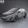 Vauxhall Corsa (D) 5-door 2010 3d model