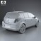 Vauxhall Corsa (D) 5-door 2010 3d model