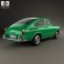 Volkswagen Type 3 (1600) fastback 1965 3d model